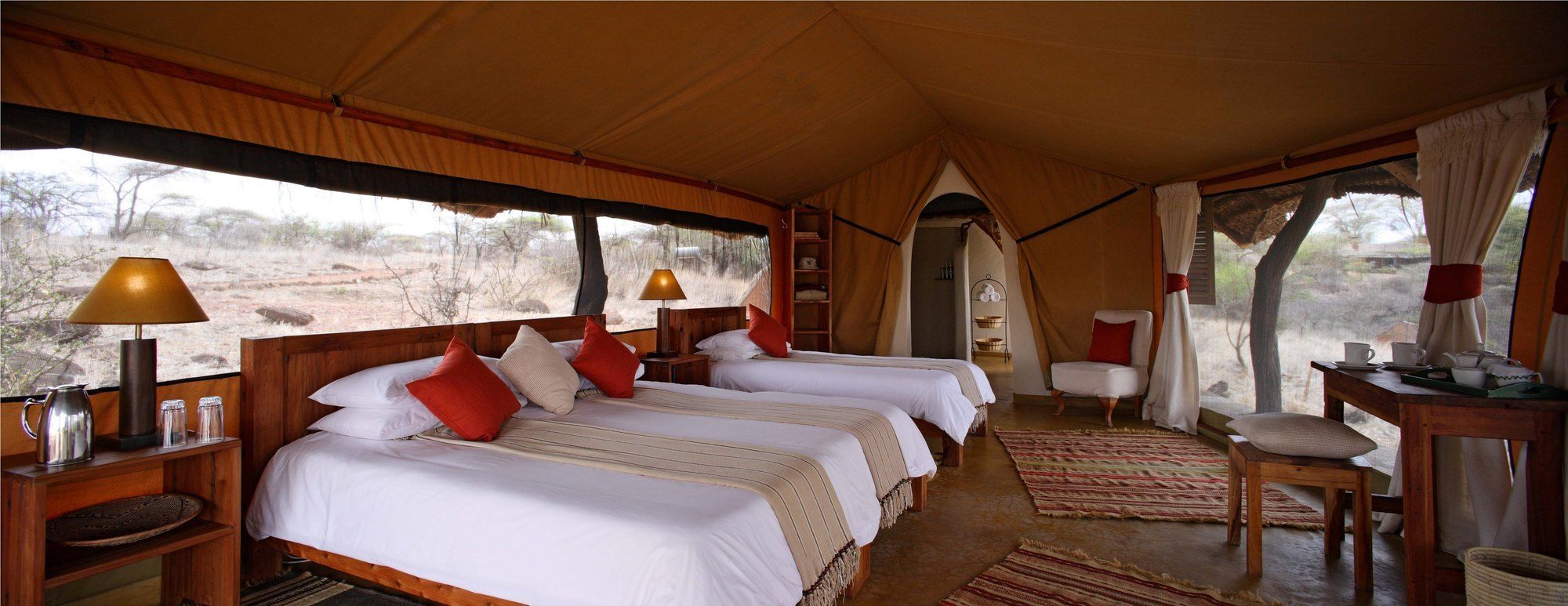 מלון Timau Elewana Lewa Safari Camp מראה חיצוני תמונה